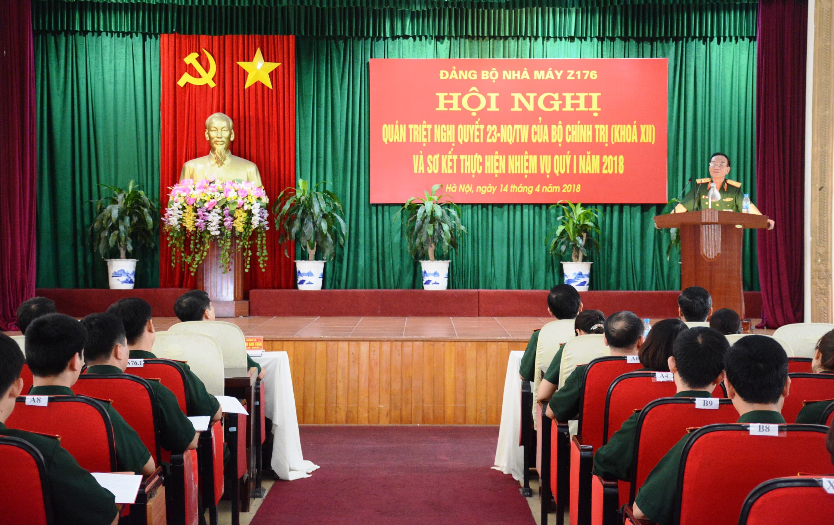 Nhà máy Z176 quán triệt Nghị quyết 23-NQ/TW của Bộ Chính trị