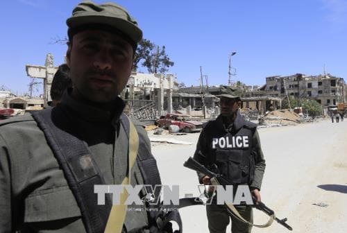 Quân đội Syria tấn công các nhóm khủng bố ở phía Nam thủ đô Damascus