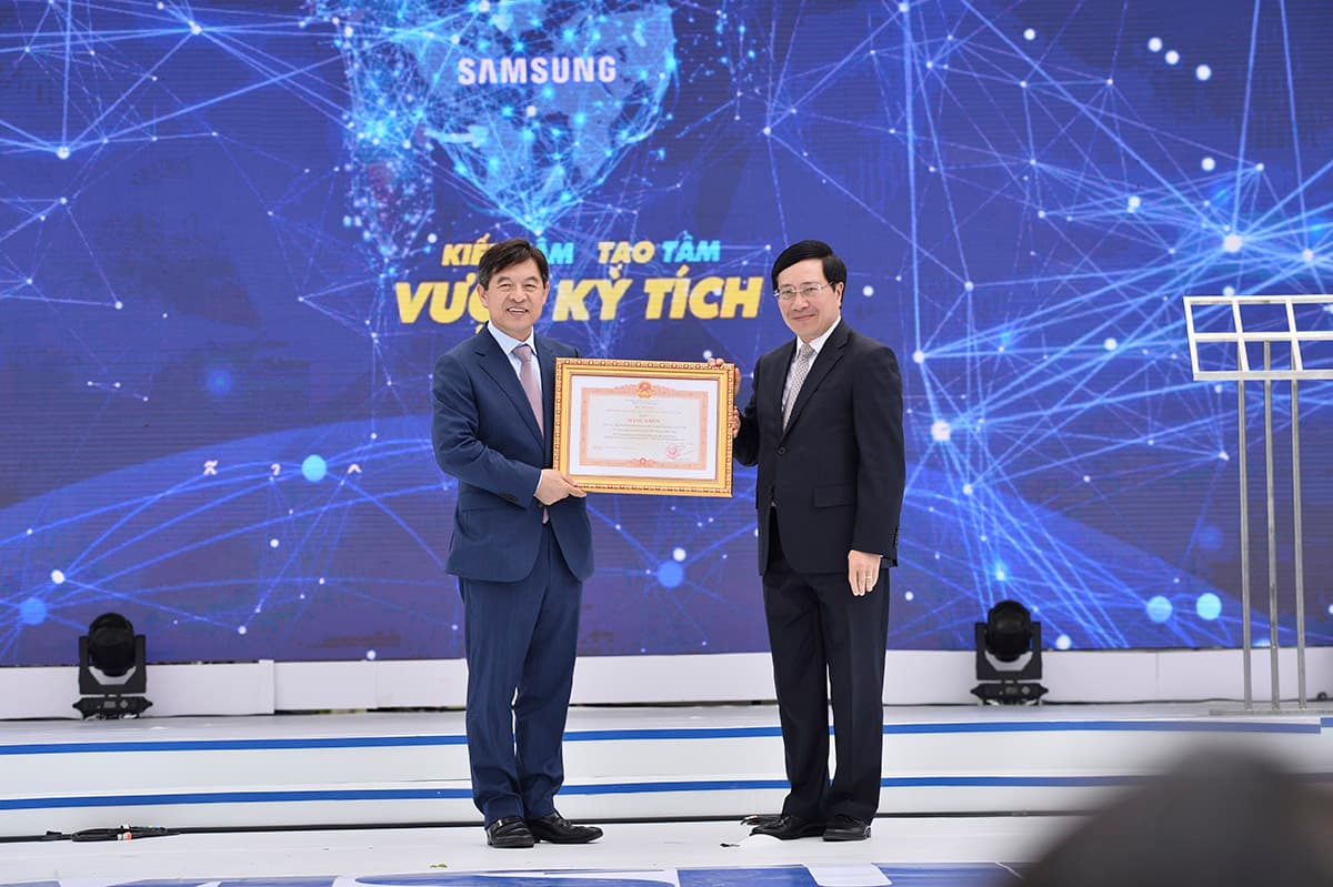 Samsung Việt Nam: 10 năm phát triển đột phá