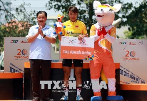 Nguyễn Tấn Hoài tiếp tục về nhất chặng đua 22 Giải xe đạp Cúp Truyền hình TP Hồ Chí Minh