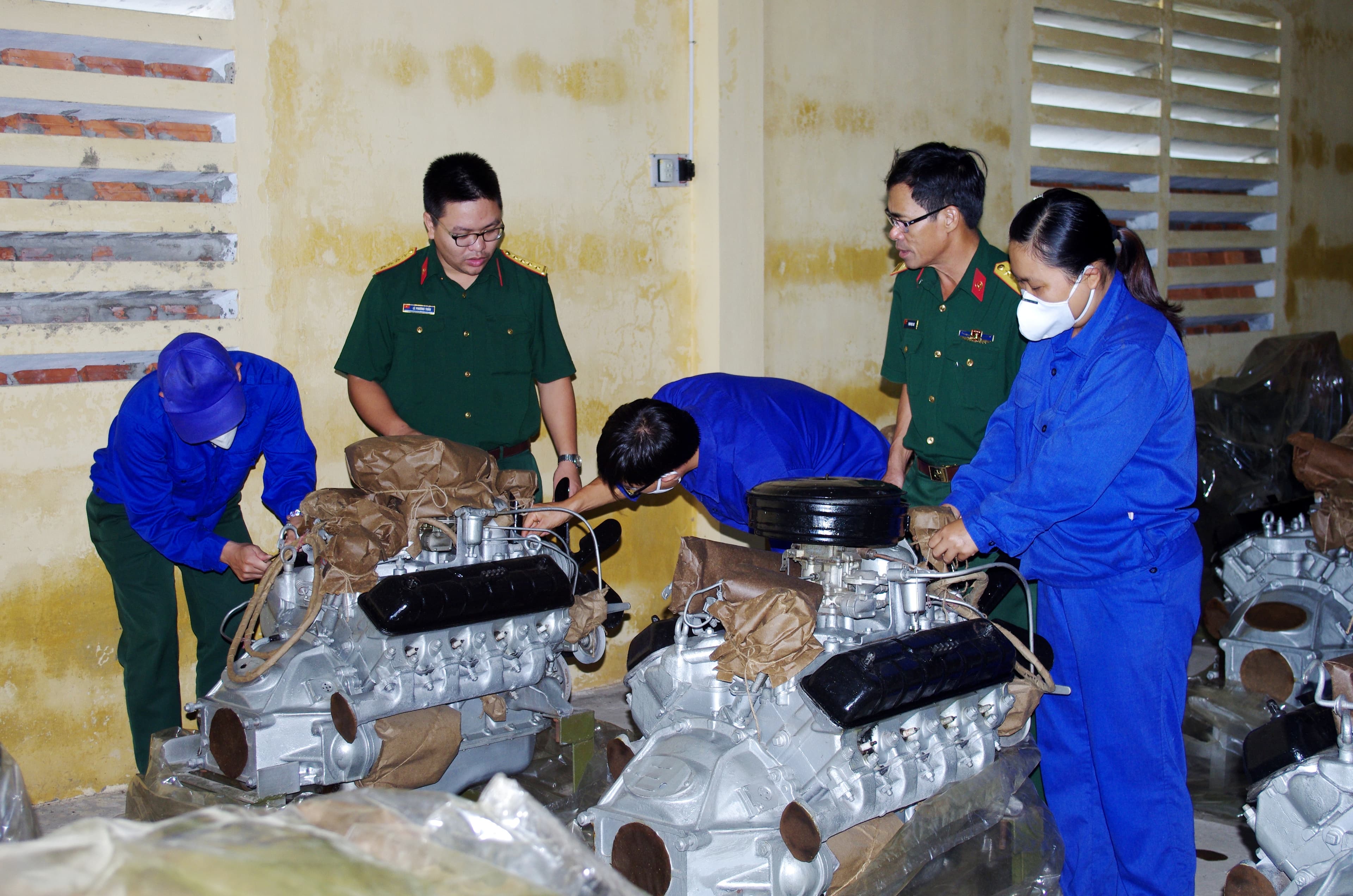 Vượt khó, quản lý tốt trang bị, khí tài xe – máy