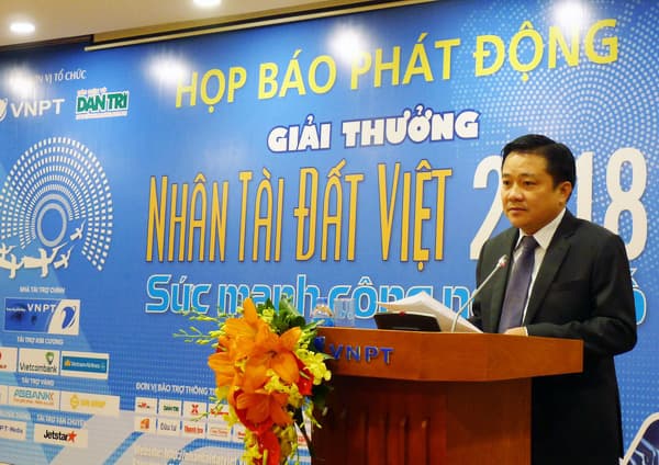 Giải thưởng Nhân tài Đất Việt 2018 có chủ đề "Sức mạnh công nghệ số"