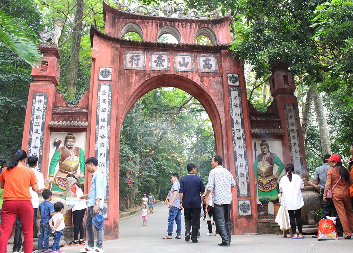 Những di tích mang đậm giá trị lịch sử tại Đền Hùng