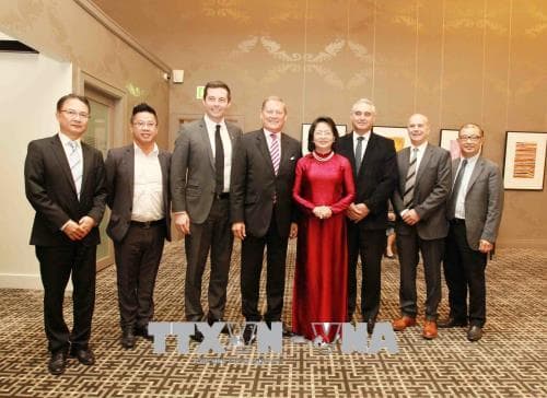 Phó Chủ tịch nước Đặng Thị Ngọc Thịnh gặp gỡ đại diện kiều bào và một số công ty Australia quan tâm đầu tư tại Việt Nam