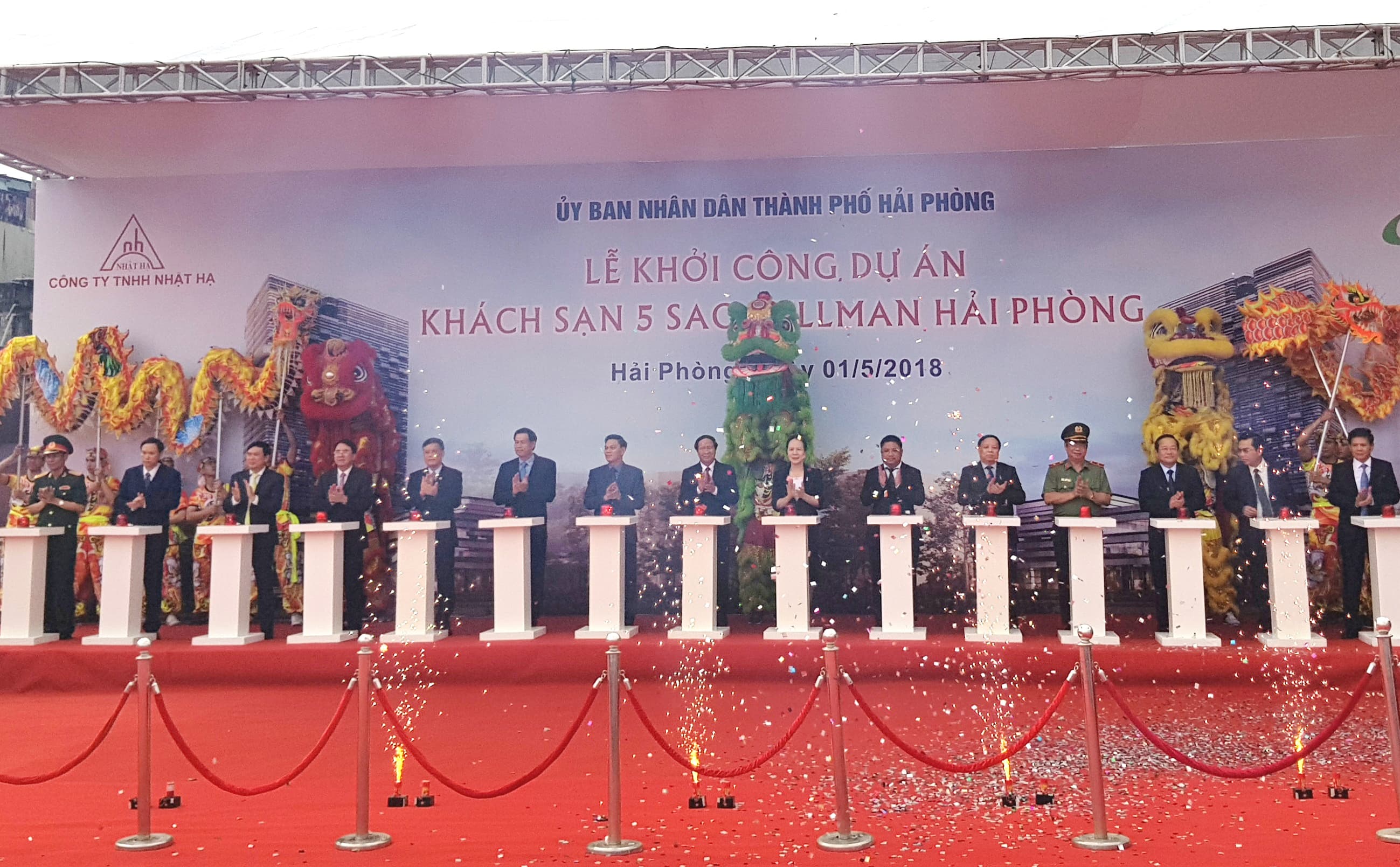 Khởi công xây dựng khách sạn 5 sao PULLMAN Hải Phòng
