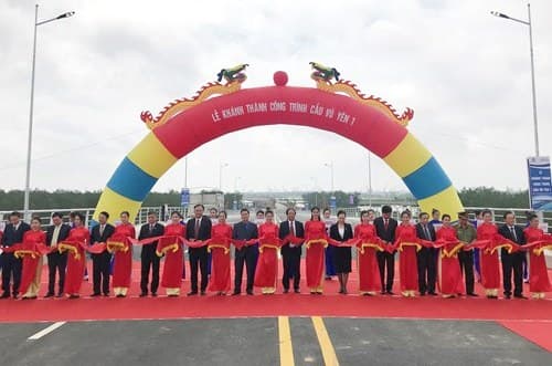 Hải Phòng khánh thành cầu Vũ Yên 1