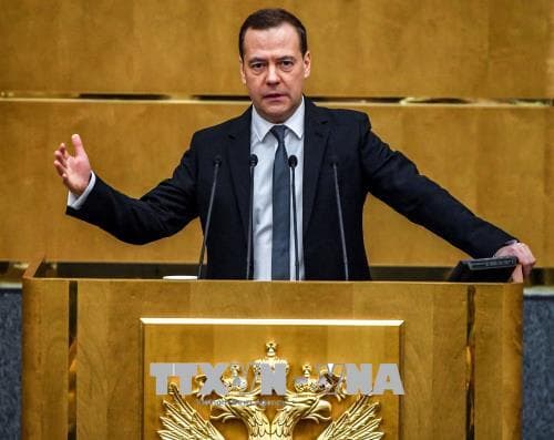 Nga: Tổng thống Putin đề cử ông D.Medvedev vào chức Thủ tướng nhiệm kỳ mới