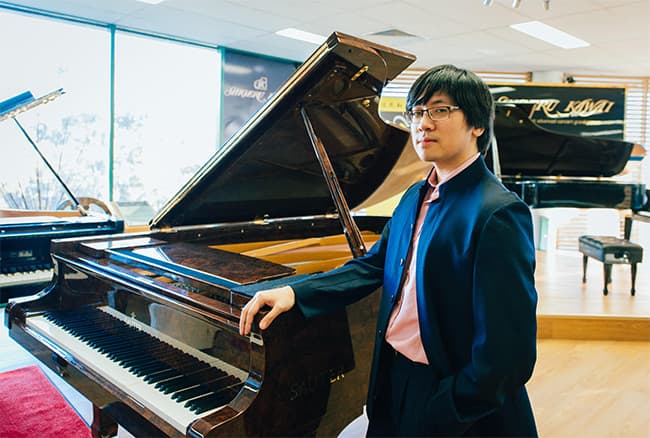 Lưu Hồng Quang đạt giải nhì Cuộc thi piano quốc tế tại Italy