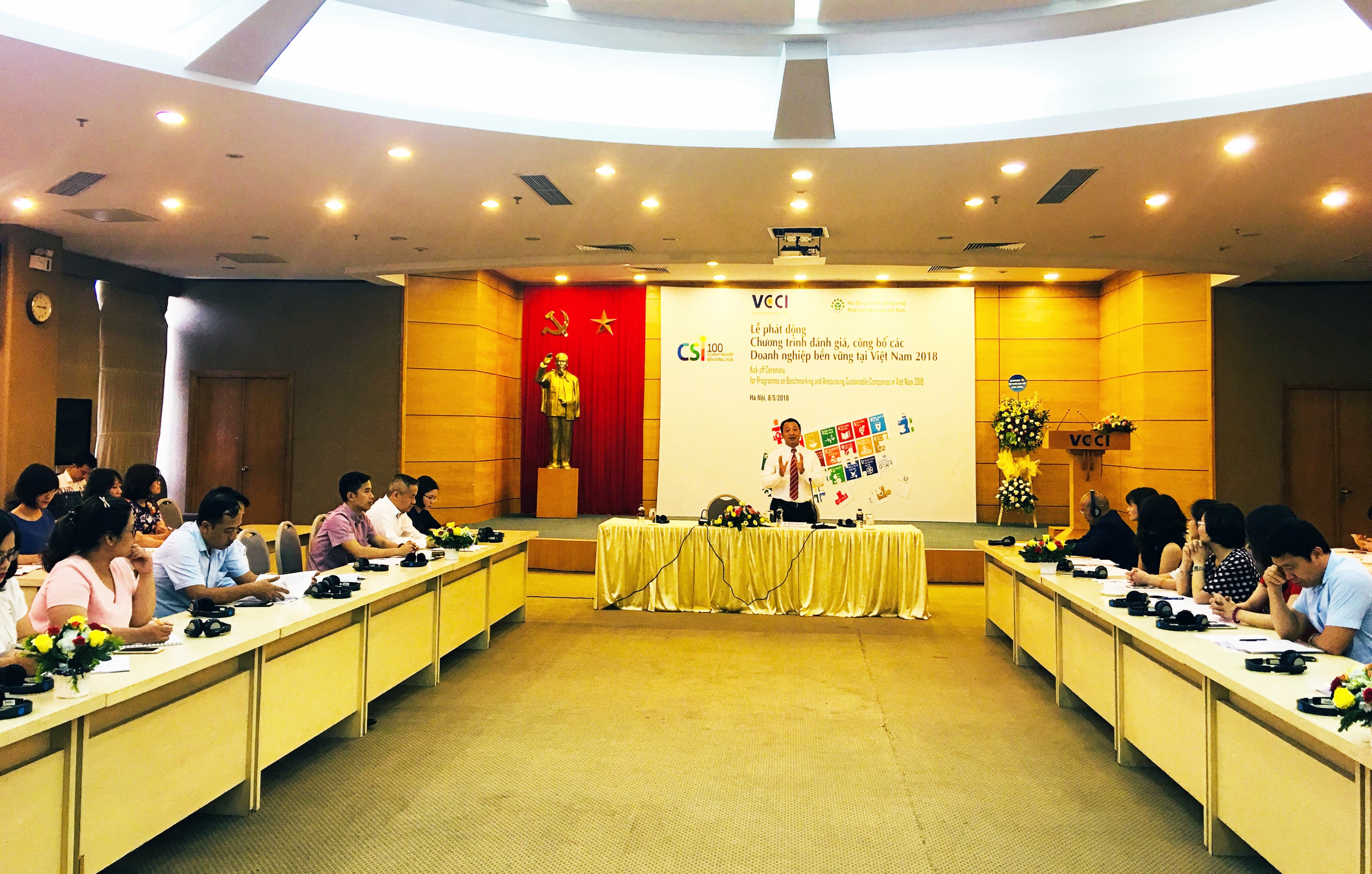 Phát động Chương trình đánh giá, công bố các doanh nghiệp bền vững tại Việt Nam