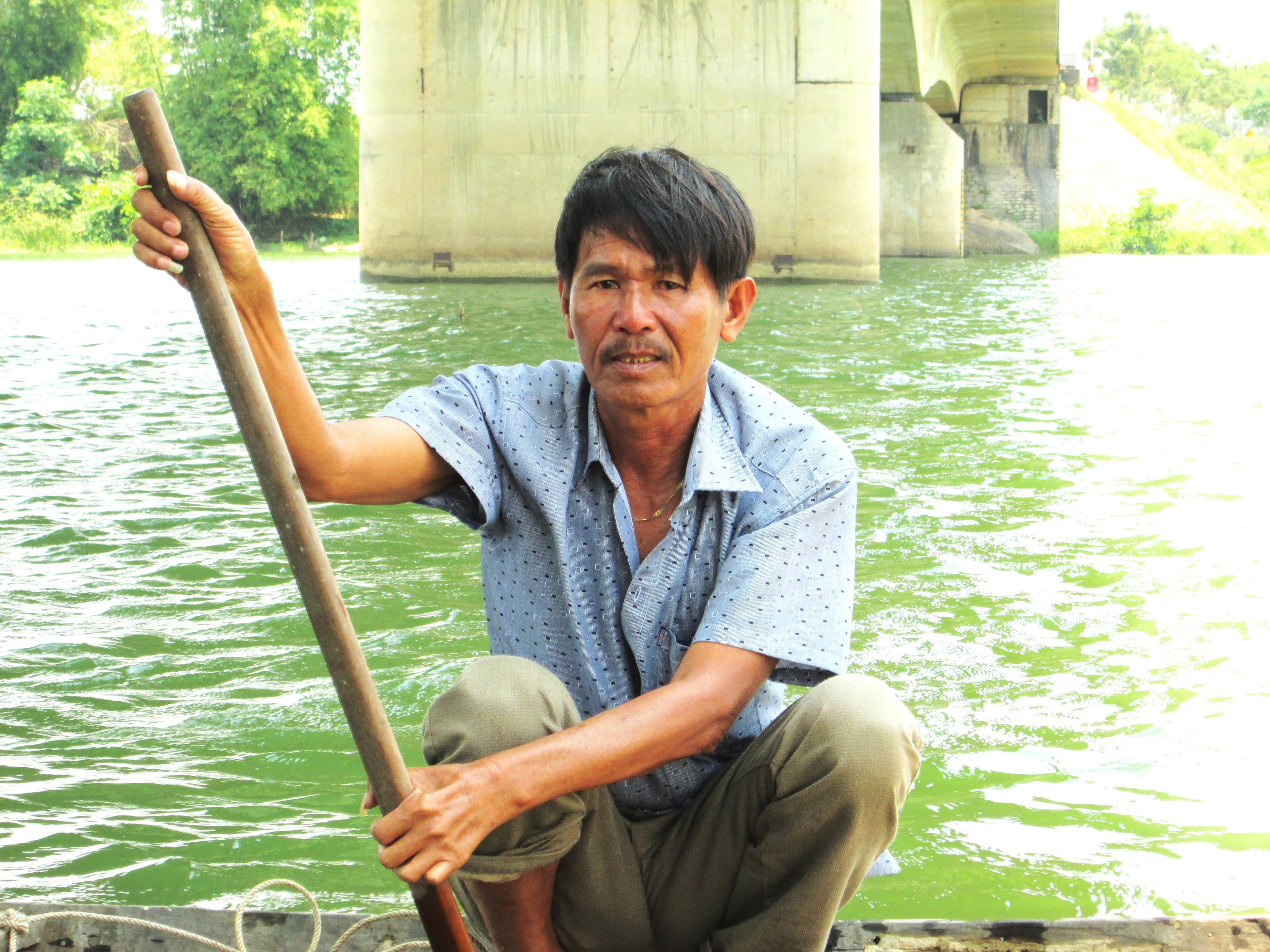 Ông Léo và những câu chuyện trên sông Cẩm Lệ