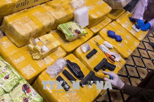 Thái Lan thu giữ lượng ma túy trị giá 45 triệu USD