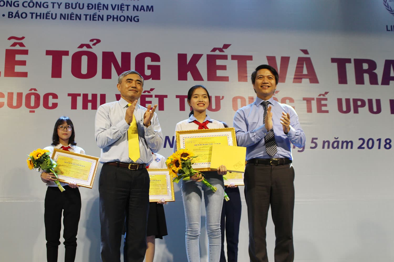 Trao giải cuộc thi viết thư quốc tế UPU lần thứ 47 năm 2018