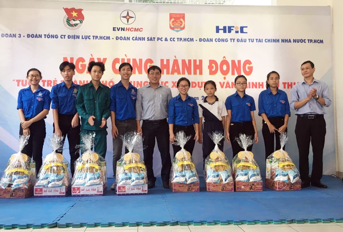 Tuổi trẻ TP Hồ Chí Minh chung sức xây dựng văn minh đô thị