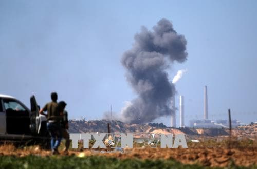 Israel không kích các mục tiêu Hamas