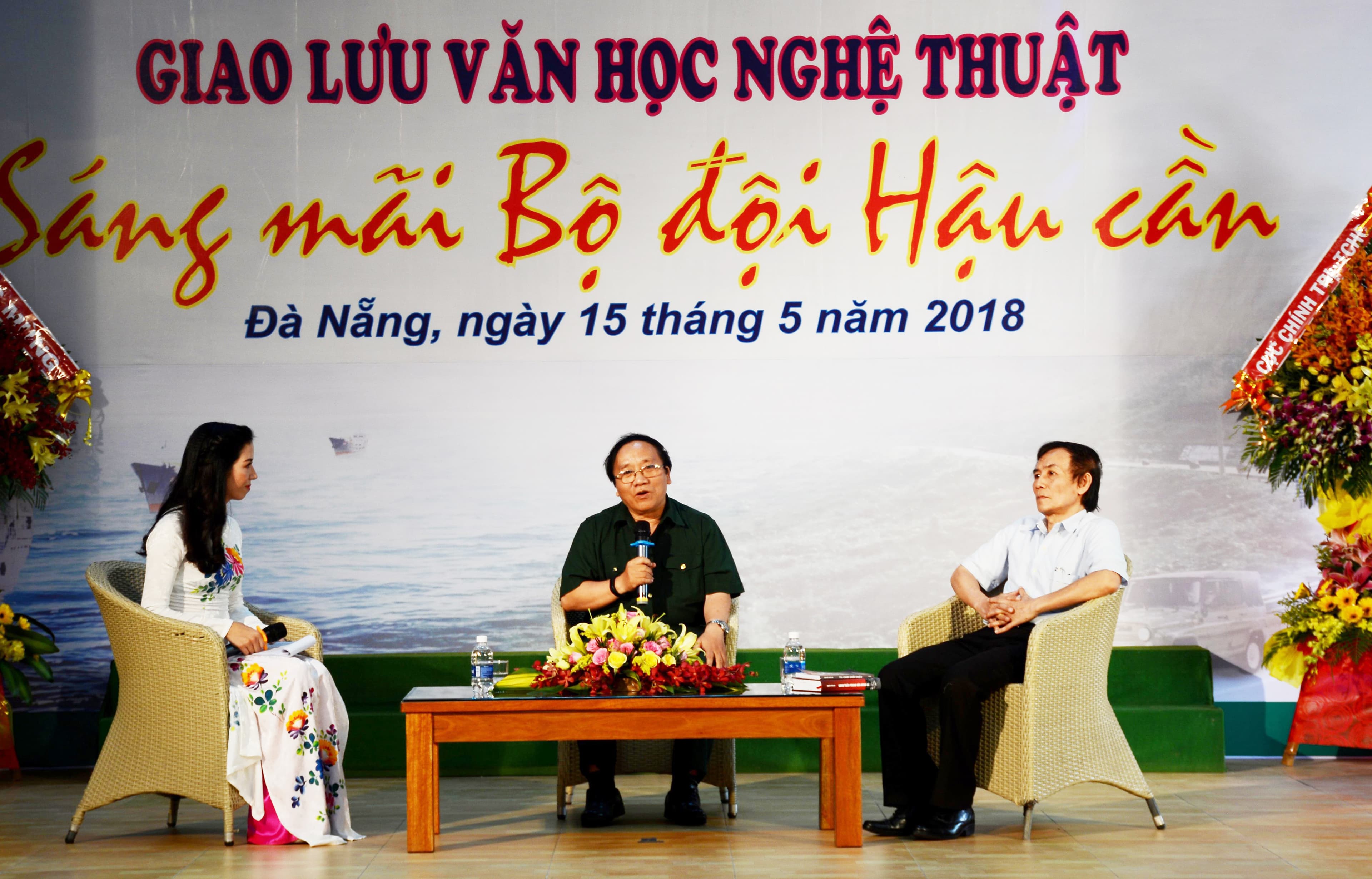 Giao lưu văn học nghệ thuật “Sáng mãi Bộ đội Hậu cần”