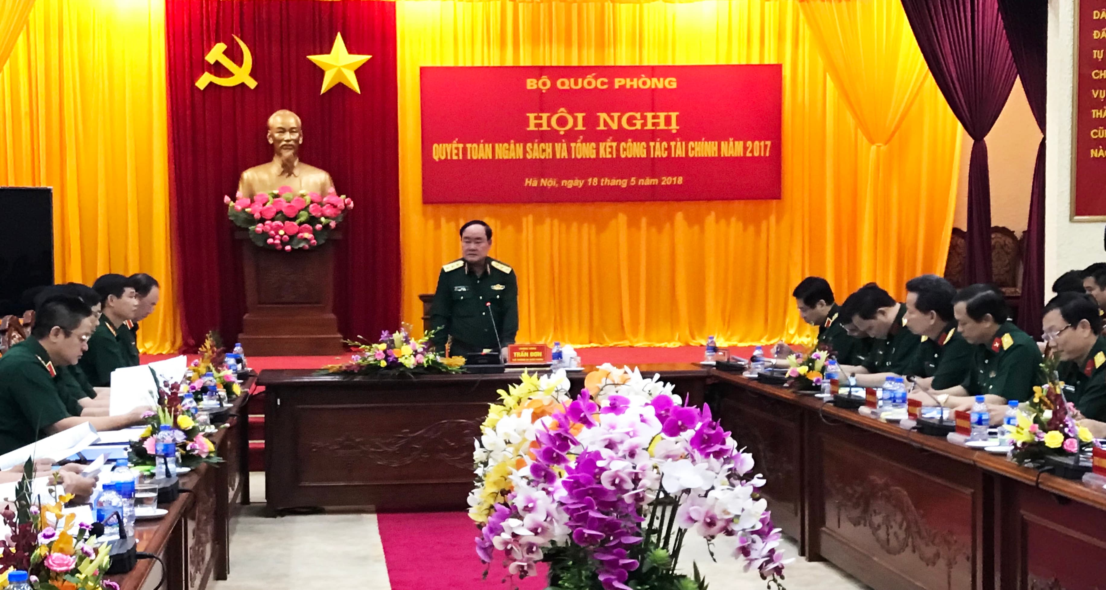 Thống nhất quyết toán ngân sách năm 2017 của Bộ Tổng tham mưu- Cơ quan Bộ Quốc phòng