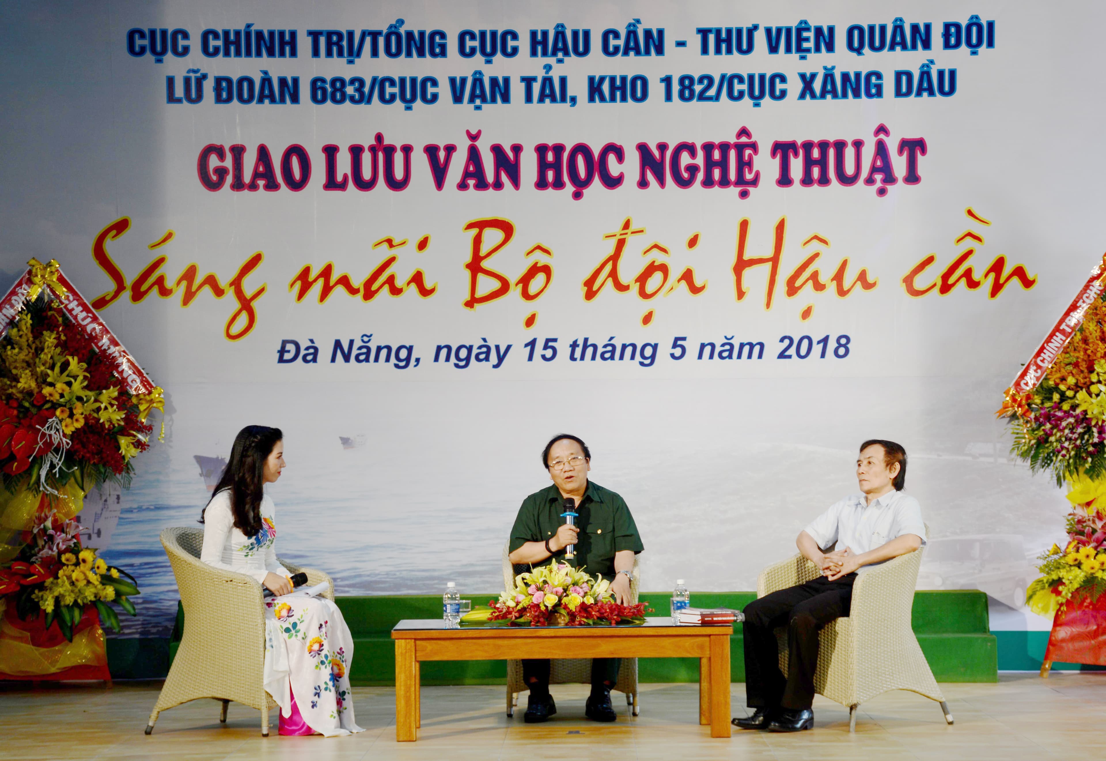 Giao lưu văn học nghệ thuật “Sáng mãi Bộ đội Hậu cần”