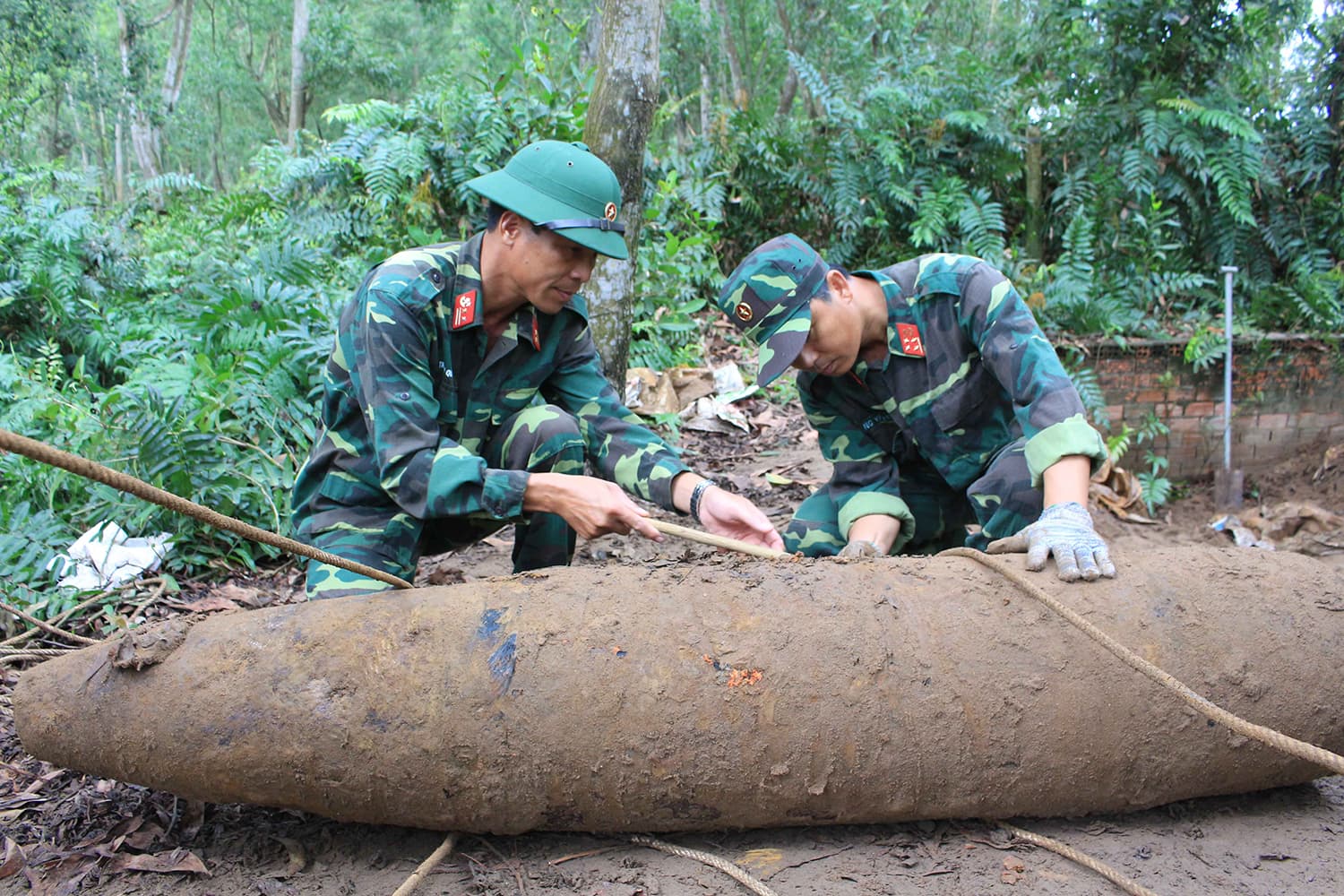 Tiêu hủy hơn 8 tấn bom, mìn sót lại sau chiến tranh