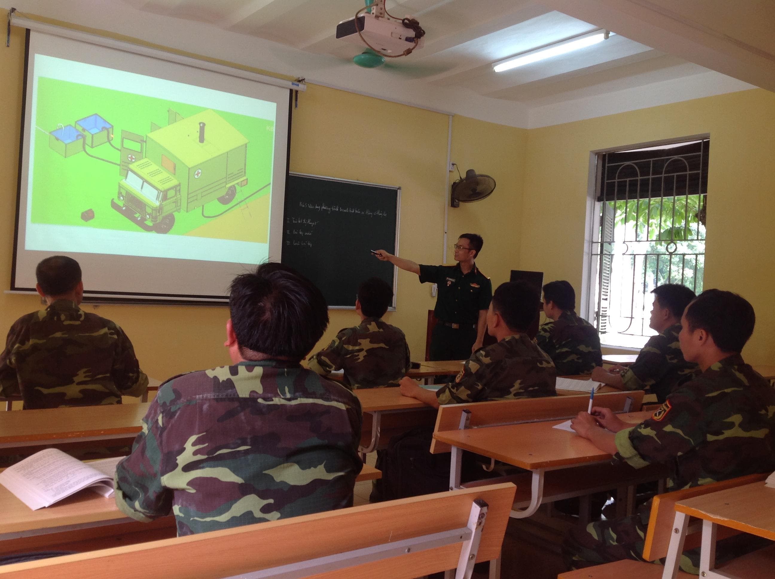 Mô phỏng xe ĐĐA-66 bằng phần mềm 3D