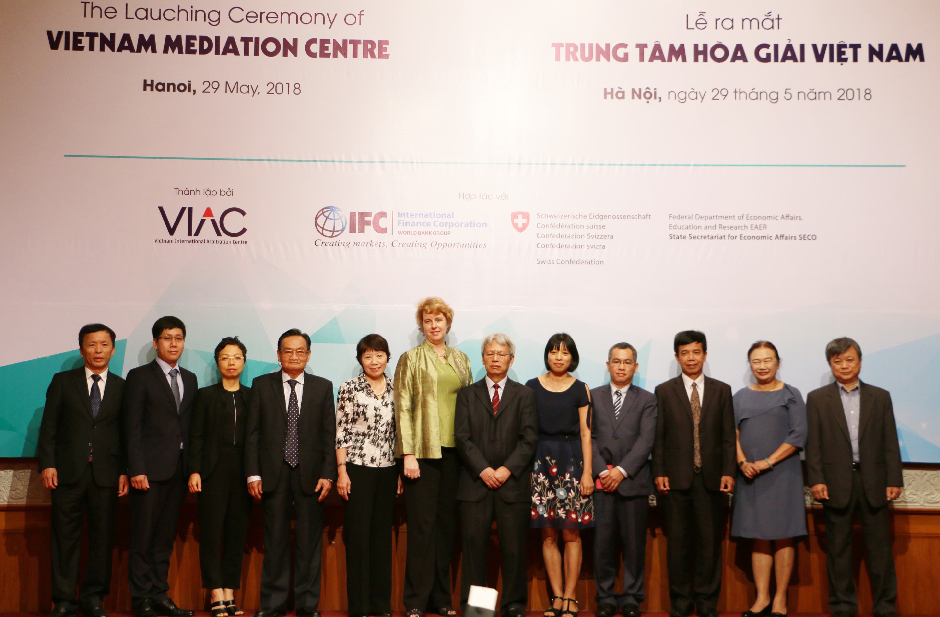 Ra mắt Trung tâm hòa giải Việt Nam