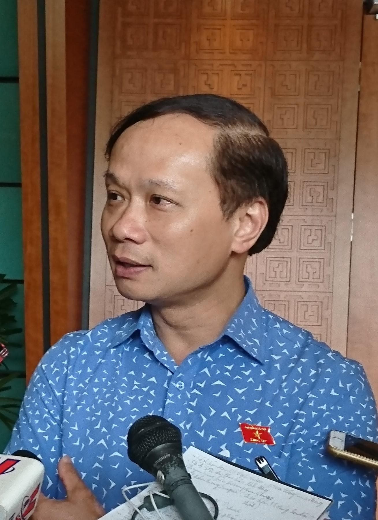 Đại biểu Đại biểu Phạm Tất Thắng (Đoàn Vĩnh Long): Nếu bảo đảm việc làm thì điểm tuyển sinh vào ngành sư phạm sẽ cao