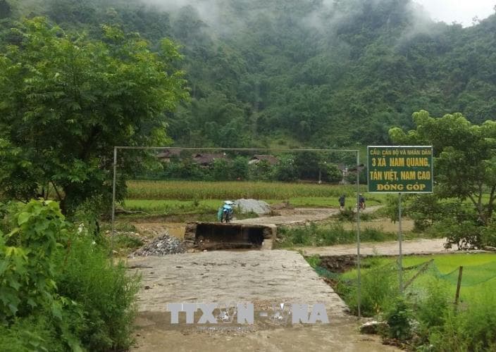 Cao Bằng: Lũ cuốn trôi 3 cầu dân sinh, gây hư hại 35 ha hoa màu
