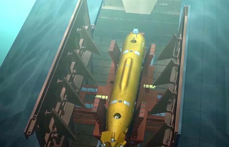 Hải quân Nga sẽ nhận UUV Poseidon trước năm 2027