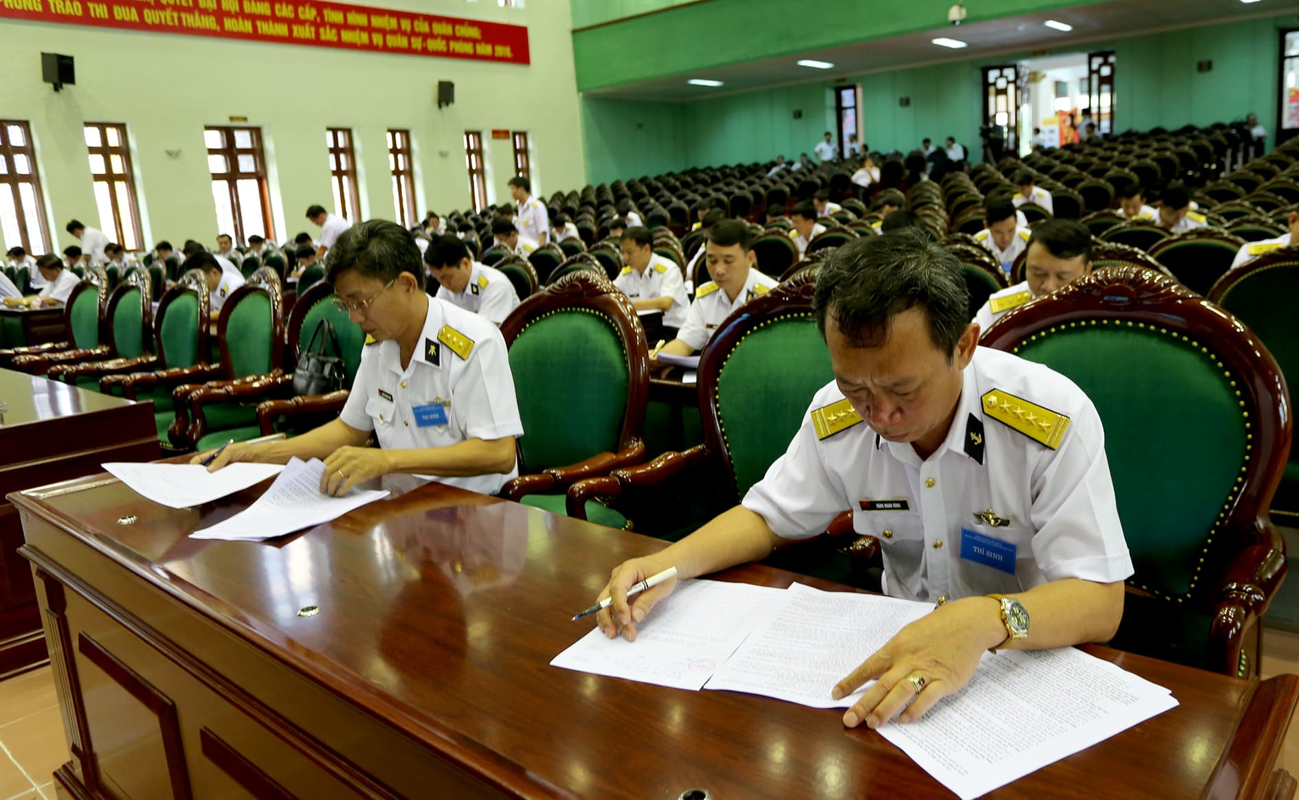 Quân chủng Hải quân khai mạc Hội thi cán bộ giảng dạy chính trị năm 2018