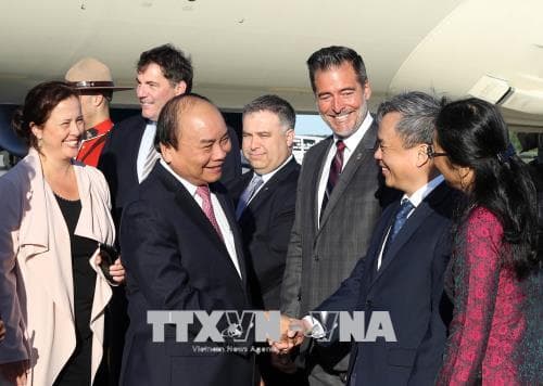 Thủ tướng Nguyễn Xuân Phúc bắt đầu chuyến tham dự Hội nghị Thượng đỉnh G7 mở rộng và thăm Canada