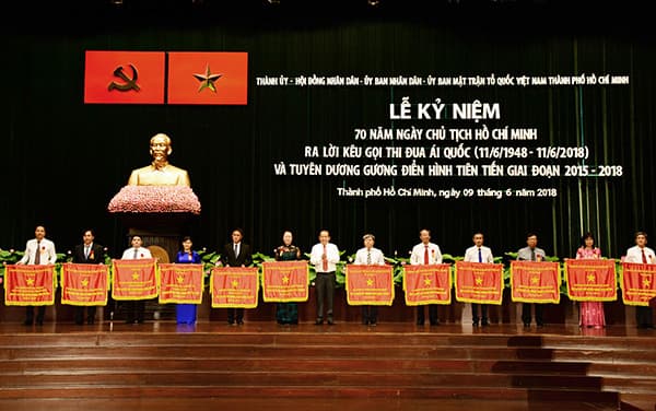 TP Hồ Chí Minh tuyên dương 278 gương điển hình tiên tiến giai đoạn 2015-2018