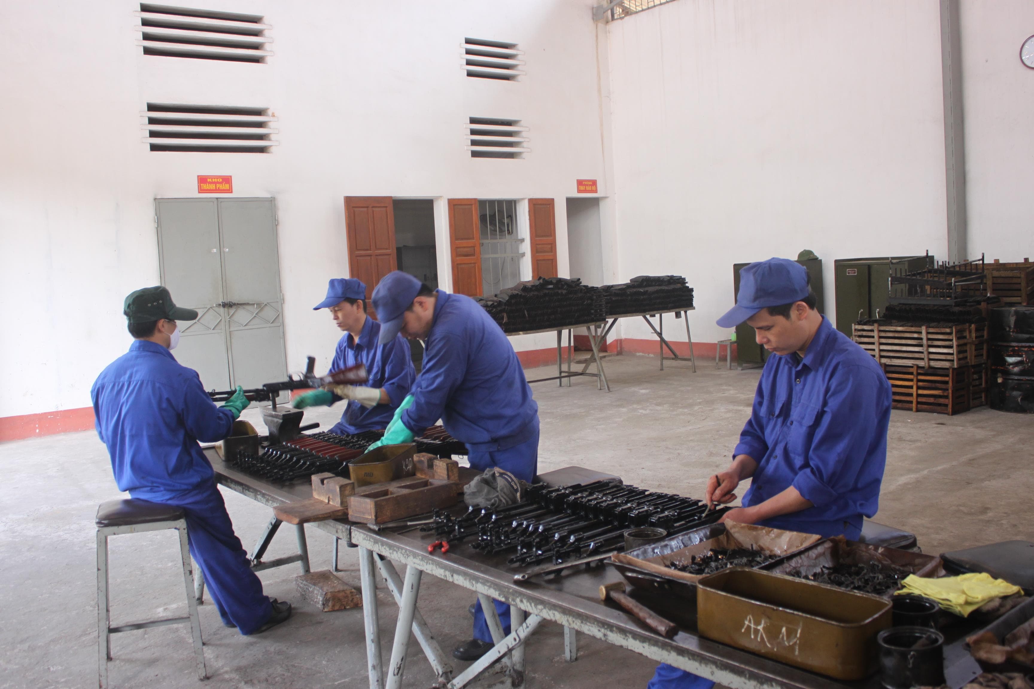 Nơi máy móc, trang bị kỹ thuật được "hồi sinh"