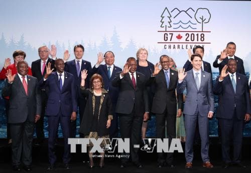 Thủ tướng Nguyễn Xuân Phúc dự Hội nghị Thượng đỉnh G7 mở rộng tại Canada