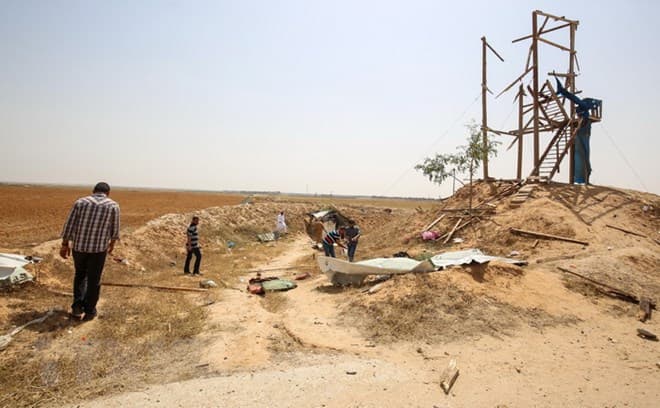 Israel phá hủy một đường hầm chạy từ Dải Gaza ra Địa Trung Hải