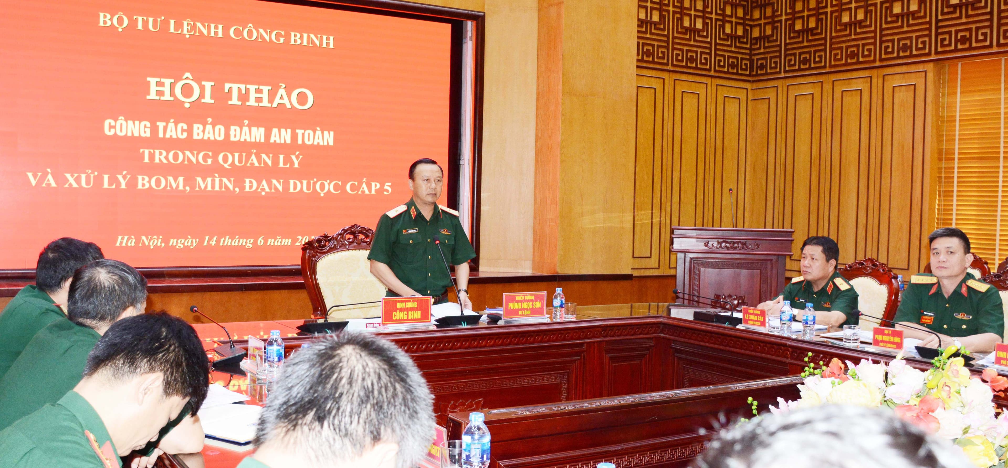 Bảo đảm an toàn trong quản lý, xử lý bom, mìn, đạn cấp 5