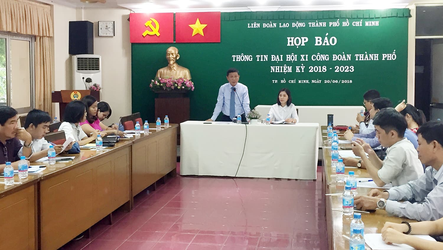 Hơn 500 đại biểu tham dự Đại hội Công đoàn TP Hồ Chí Minh lần thứ XI