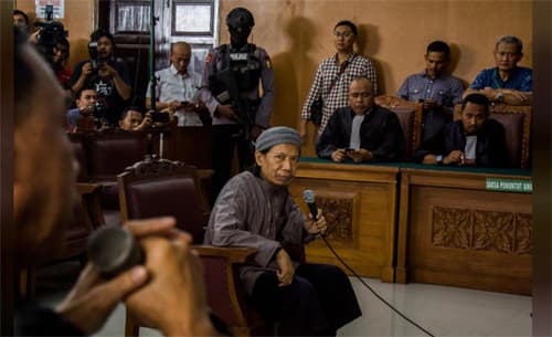 Indonesia tuyên án tử hình giáo sĩ Hồi giáo cực đoan
