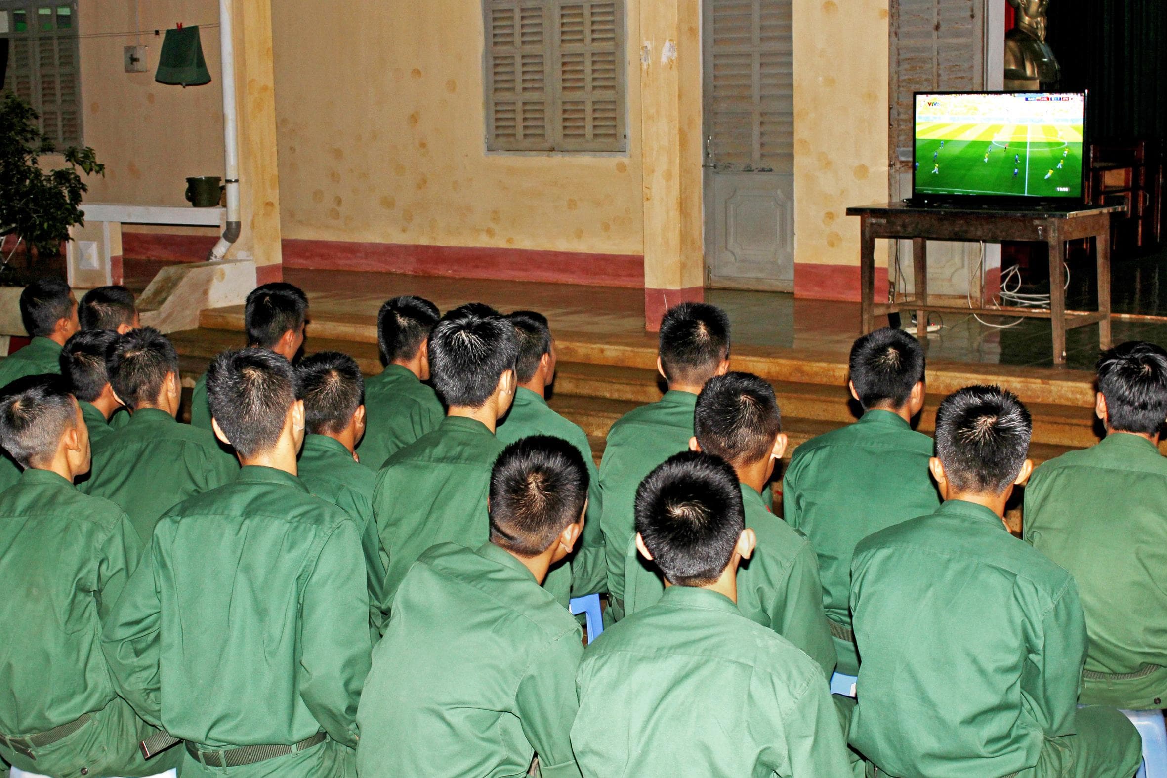 Chiến sĩ với mùa World Cup