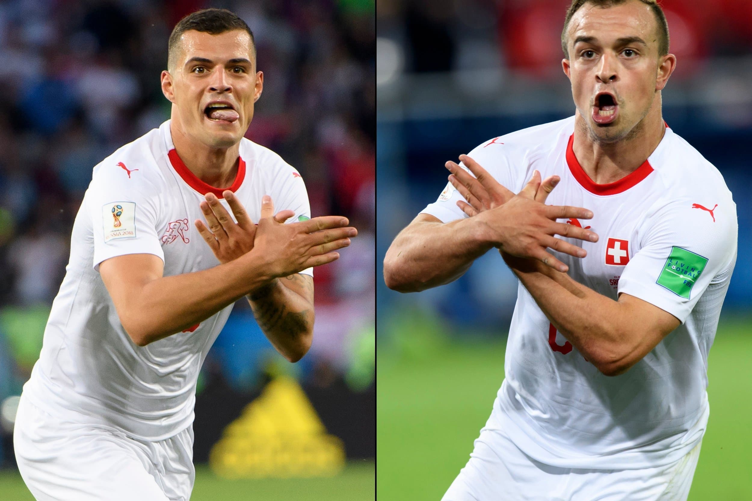 FIFA phạt tuyển thủ Thụy Sĩ vì màn ăn mừng có ẩn ý chính trị