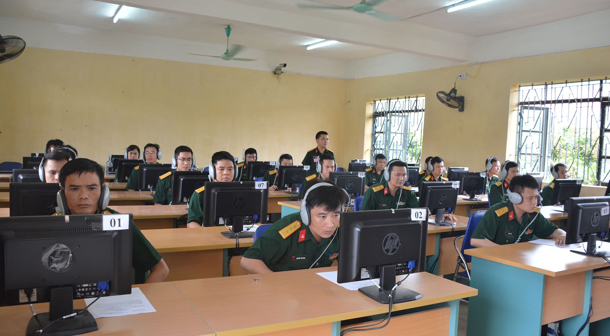 Khai mạc phúc tra ngoại ngữ đối tượng học viên quân sự đào tạo trình độ thạc sĩ