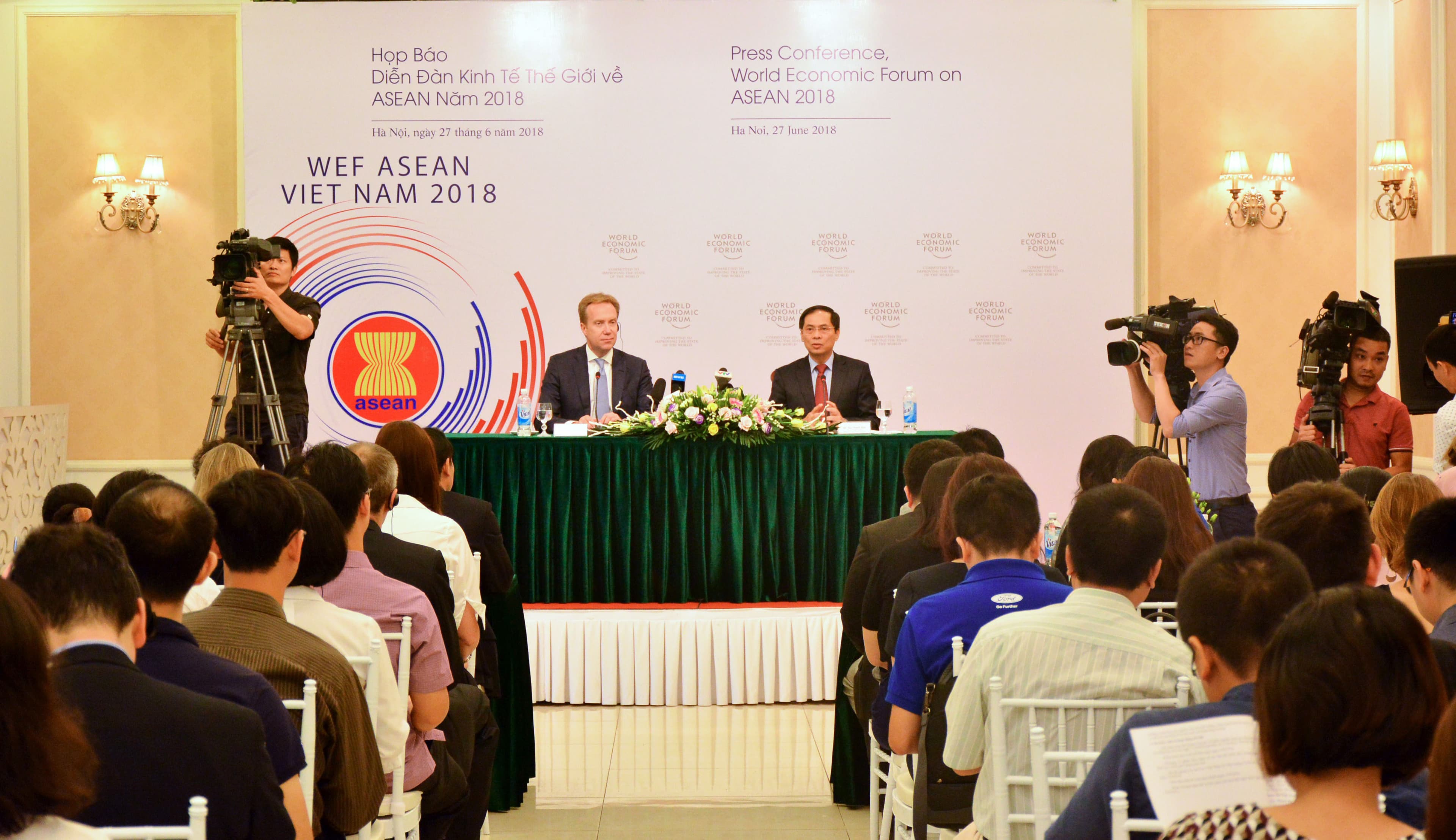 Hội nghị WEF ASEAN 2018 sẽ được tổ chức tại Việt Nam