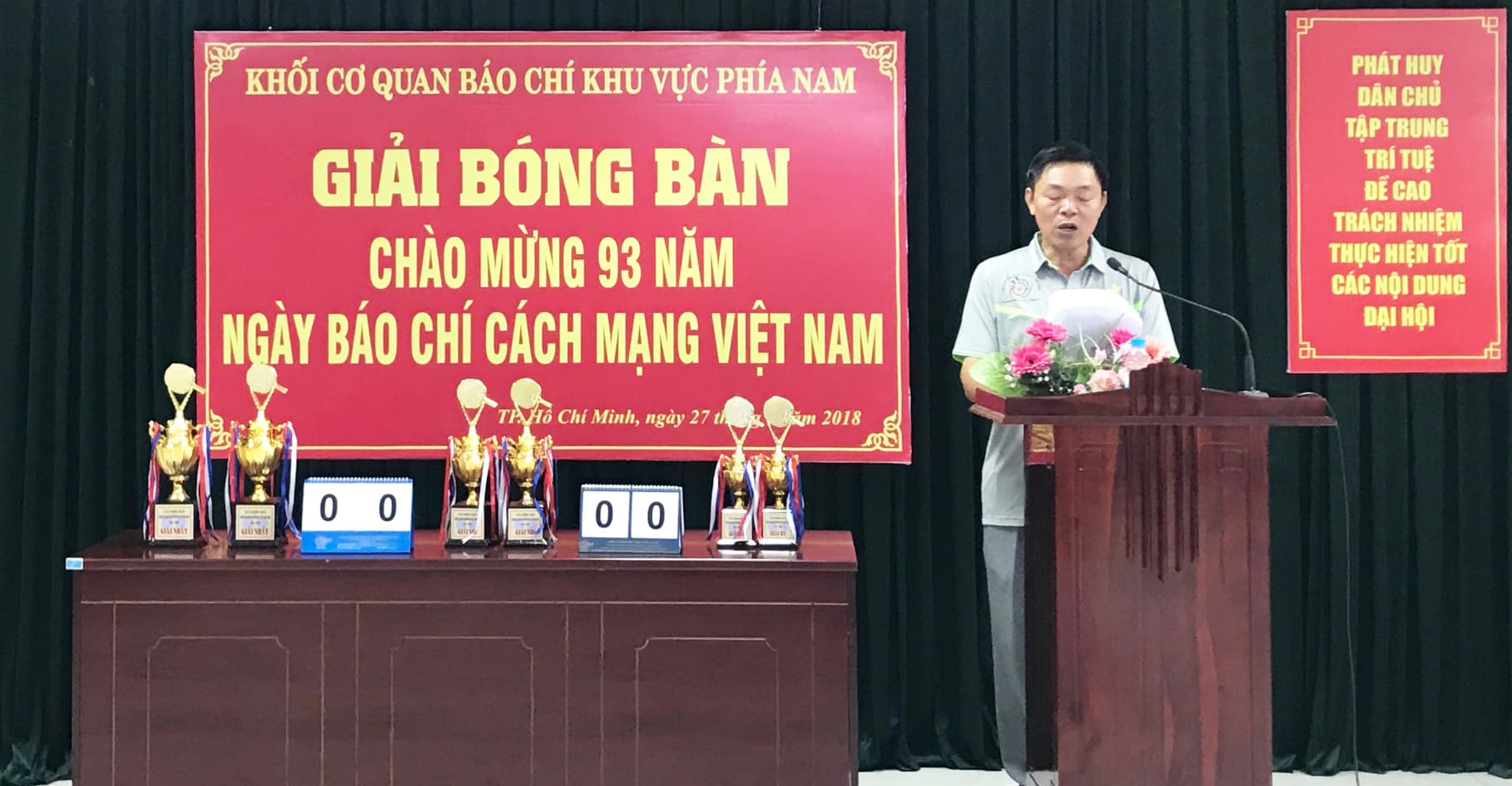 Khởi tranh giải bóng bàn giao lưu các cơ quan báo chí-xuất bản quân đội khu vực phía Nam