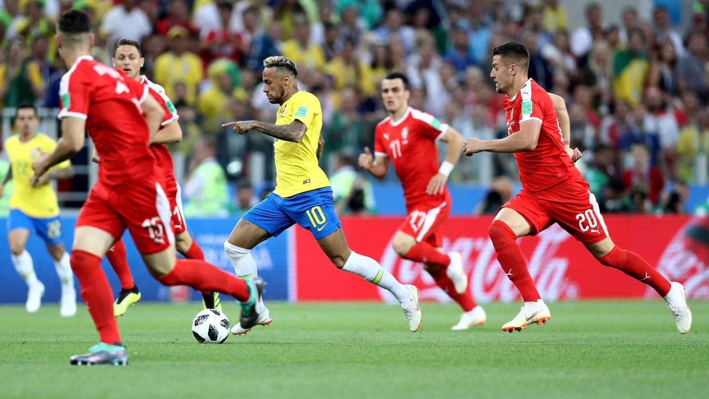 Brazil - Serbia 2-0: Thắng nhàn