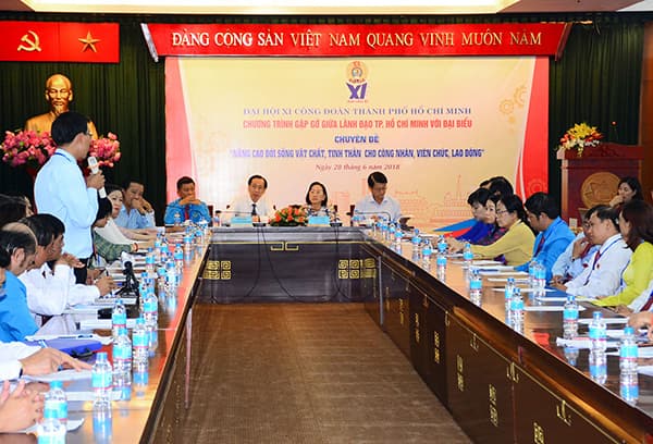 Nâng cao đời sống vật chất, tinh thần cho công nhân viên chức, người lao động