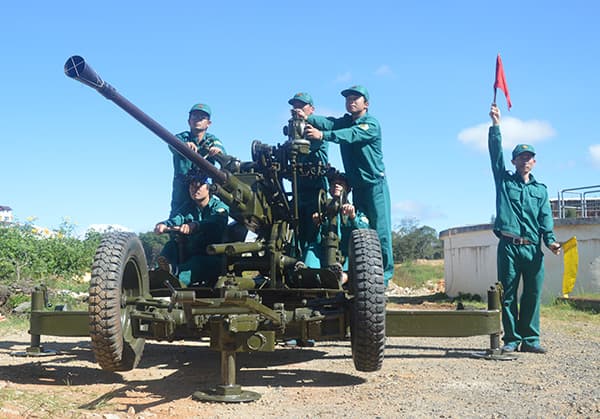 Công tác phòng không nhân dân tại Lâm Đồng vững mạnh, hiệu quả