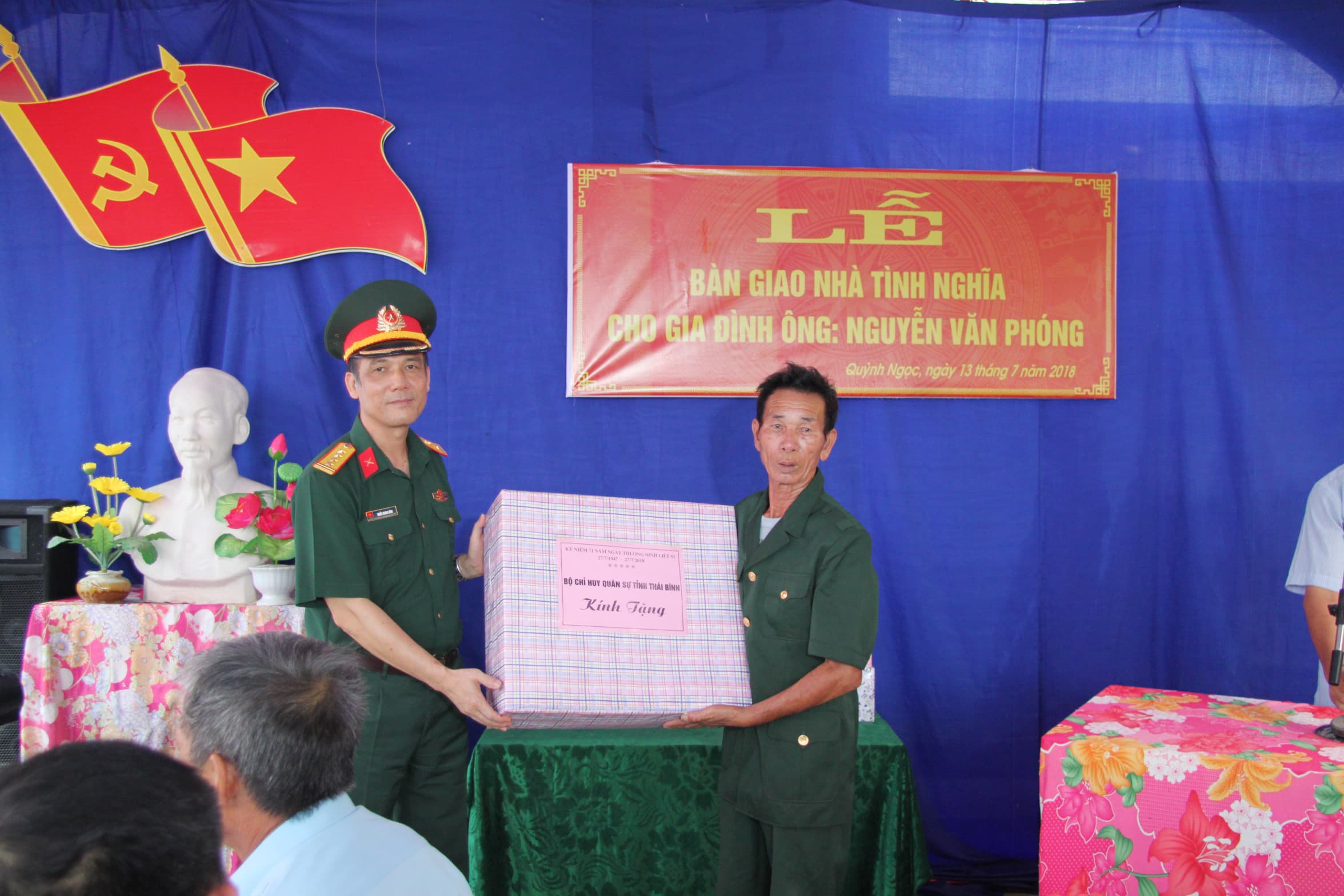 Bàn giao nhà tình nghĩa tặng cựu chiến binh có hoàn cảnh khó khăn