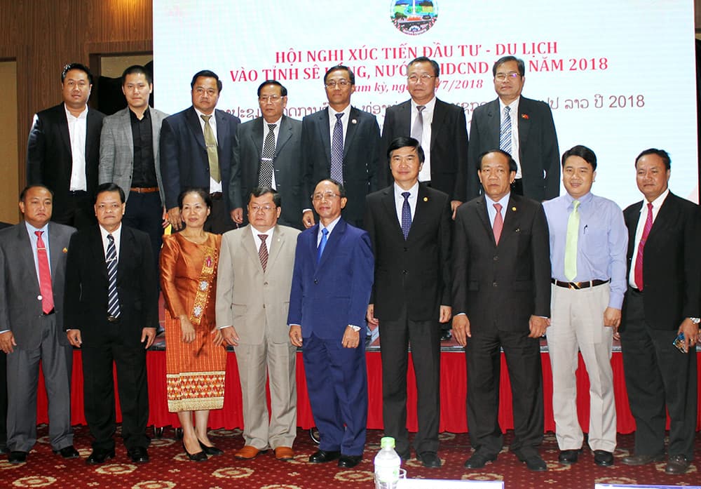 Hội nghị xúc tiến đầu tư vào tỉnh Sekong, Lào