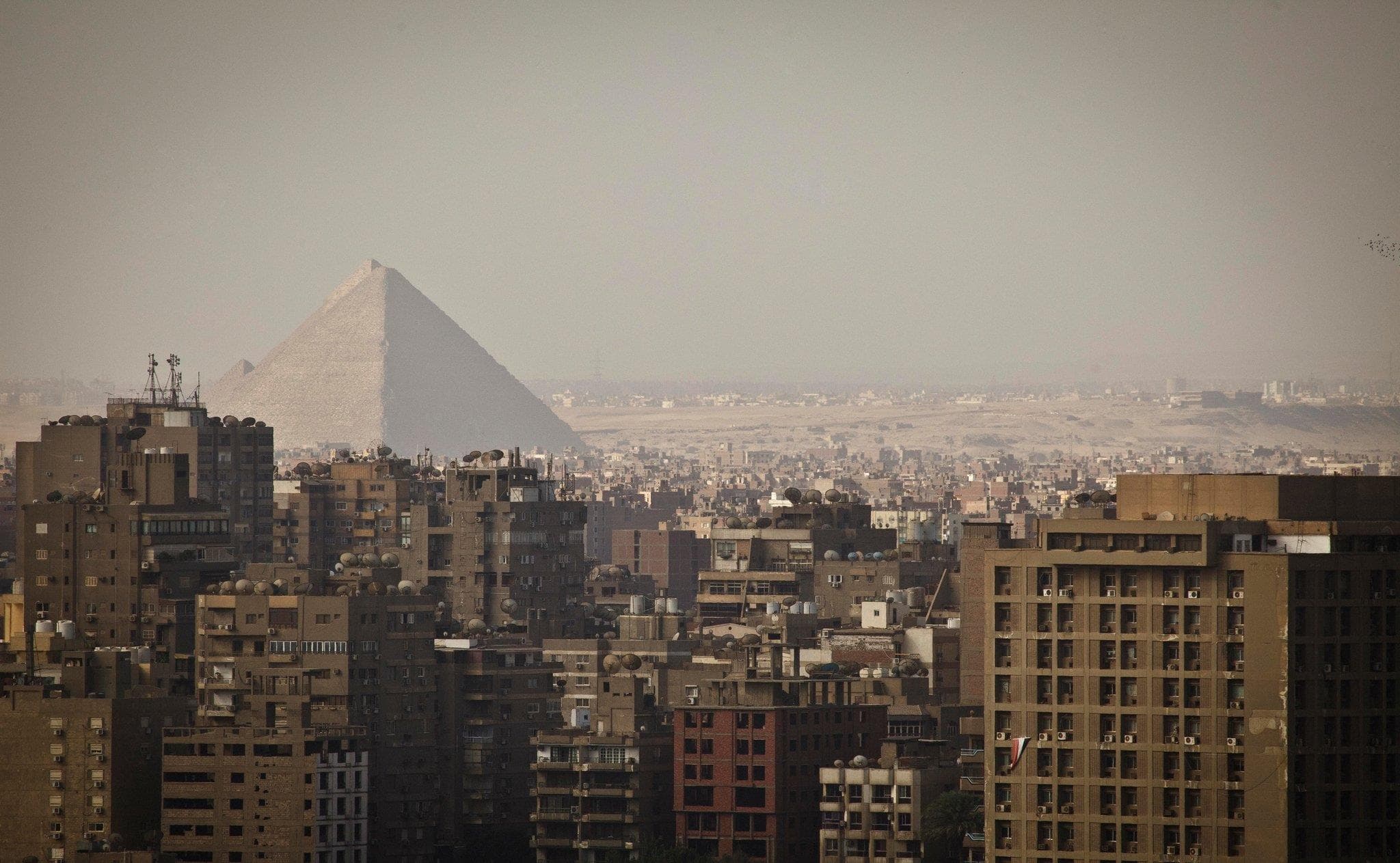 Kim tự tháp Giza trước vấn nạn đô thị hóa