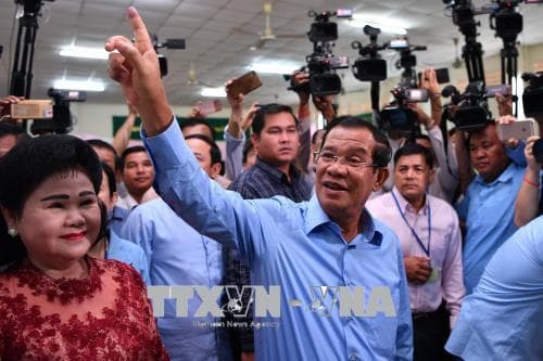Campuchia: Đảng CPP thắng áp đảo trong cuộc bầu cử Quốc hội khóa VI
