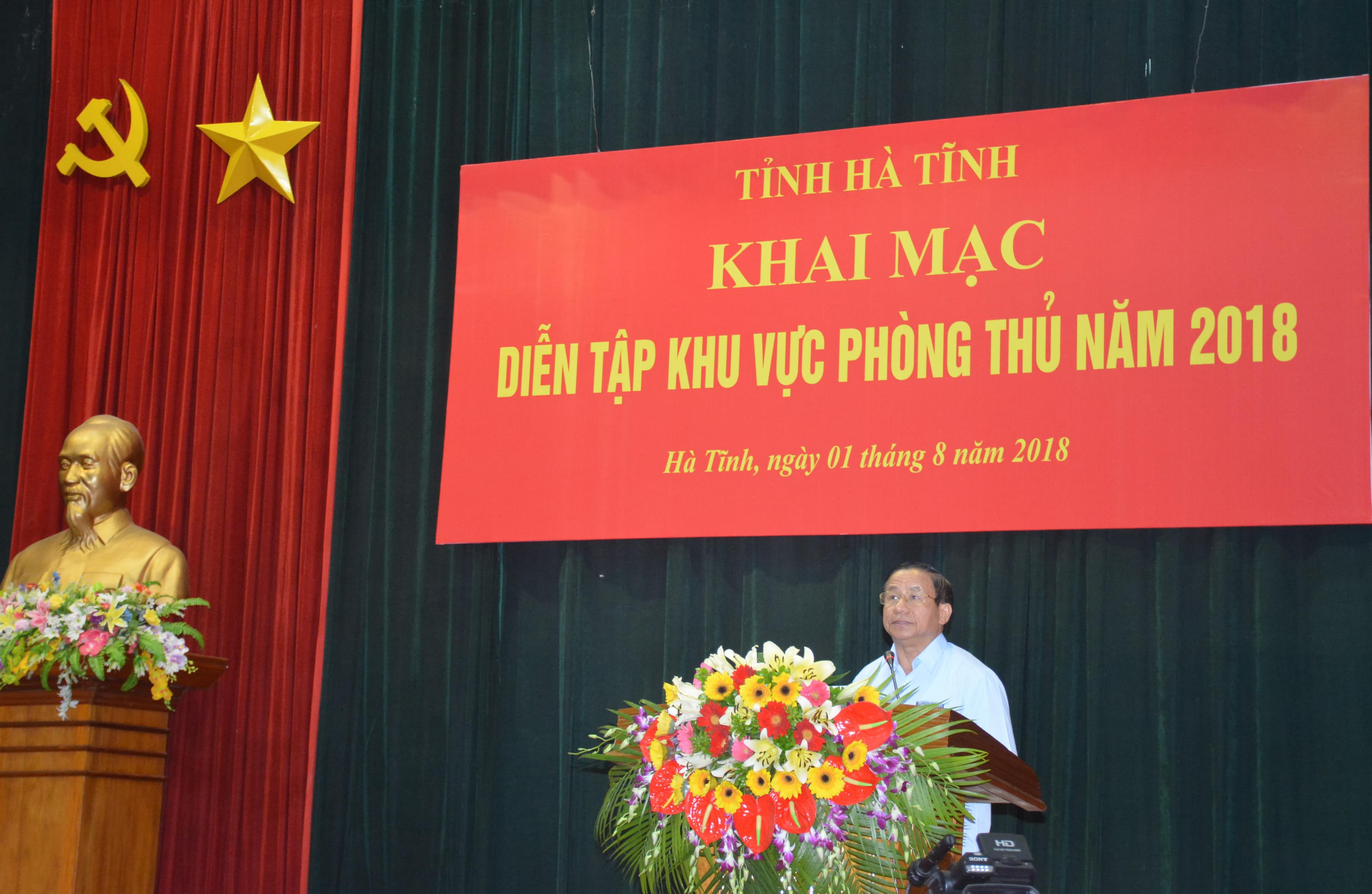 Tỉnh Hà Tĩnh tổ chức diễn tập khu vực phòng thủ năm 2018