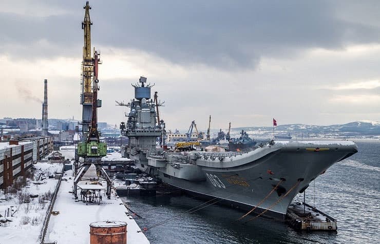 Nga nâng cấp tàu sân bay “Đô đốc Kuznetsov”